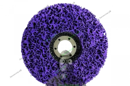 Круг Зачистной под УШМ Du Rall ⌀100мм. Фиолетовый