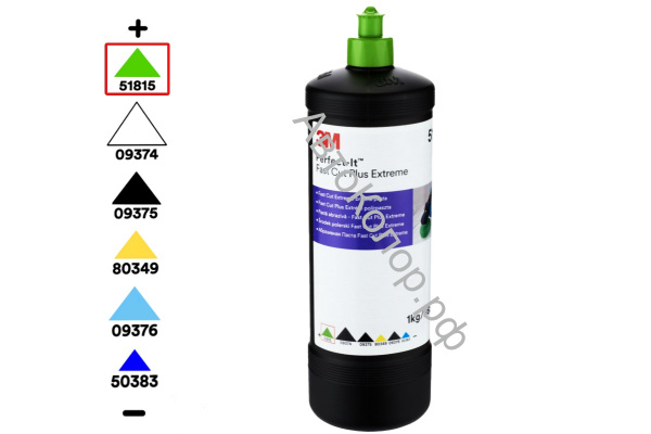 Паста Полировальная 3М 51815 Fast Cut Plus Extreme Turkey, 4 890 ₽