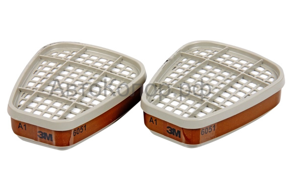 Патрон Фильтр 3M от Органических Газов и Паров 6051 A1