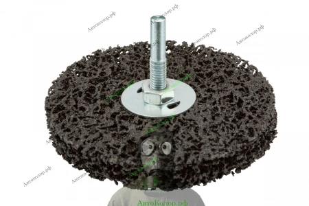 Круг Зачистной под Дрель Du Rall ⌀125мм. Чёрный