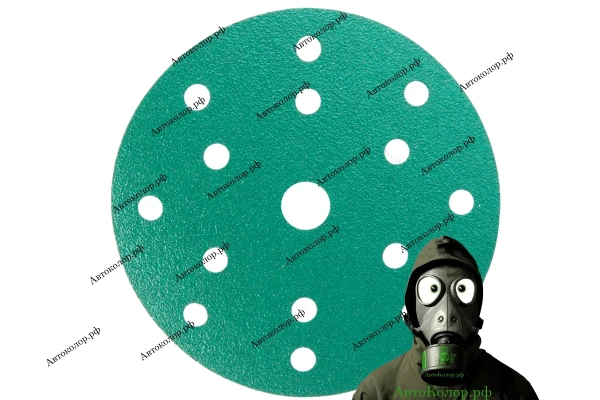 МикроАбразивный Круг Du Rall GrünFilm на Плёнке ⌀150мм., 45 ₽