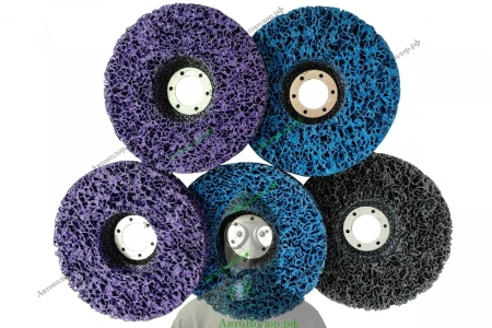 Круг Зачистной (Коралловый POLY X) под УШМ Du Rall