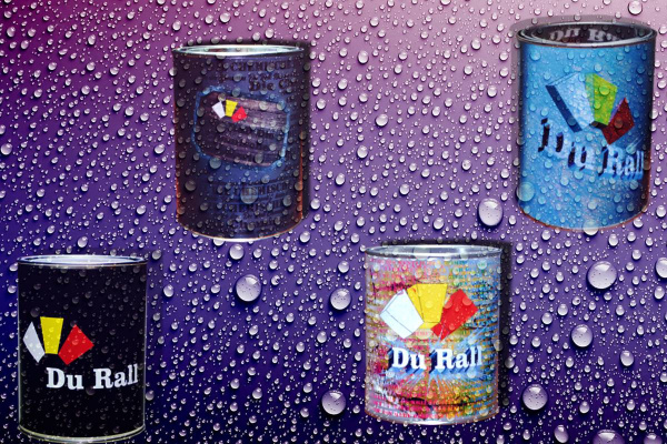 Ral 4004 BORDEAUXVIOLETT, Эмаль Du Rall, 2 150 ₽