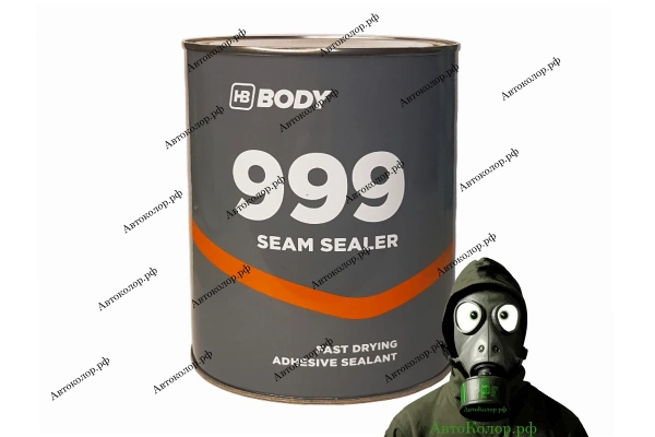 Герметик Шовный Body 999 под кисть 1кг., 1 390 ₽