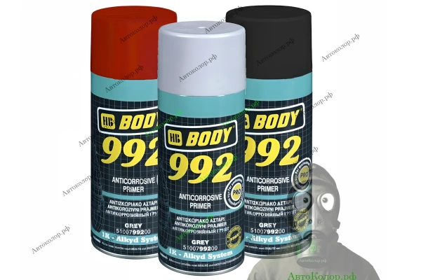 Грунт Антикорозионный Body 992 (Спрей), 640 ₽