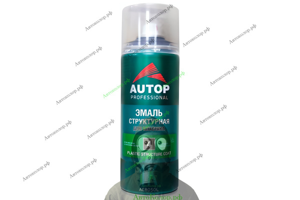 Эмаль Структурная для Пластика (Автоп) Autop Plastic Structure Coat №4 520мл (Спрей), 750 ₽
