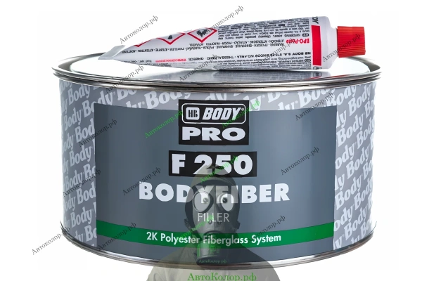 Шпатлевка со Стекловолокном Body Fiber F250, 460 ₽